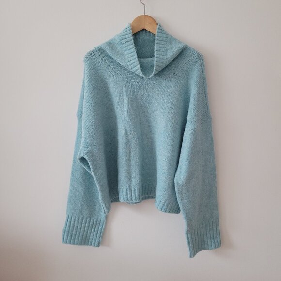 Pilcro Baby Blue Soft Sweater-XL - Picture 1 of 6